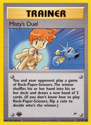 Misty's Duel (PTCG-G1) (Unlimited) (#123/132)
