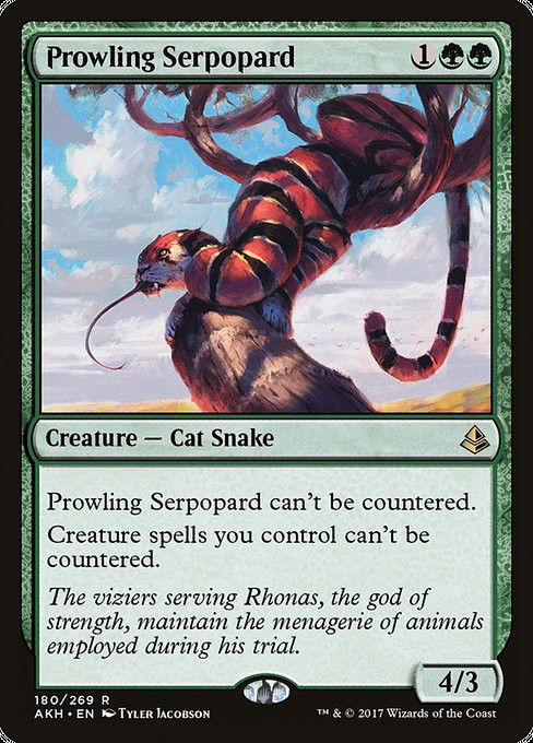 Prowling Serpopard (AKH) (#180)