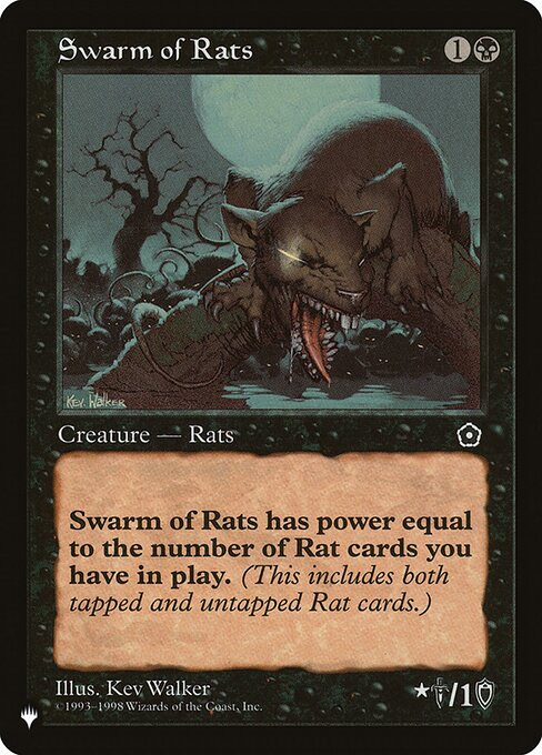 Swarm of Rats (PLST) (#P02-89)