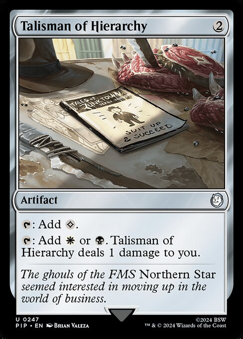 Talisman of Hierarchy (PIP) (#247)