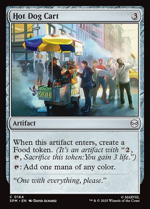 Hot Dog Cart (SPM) (Foil) (#164)