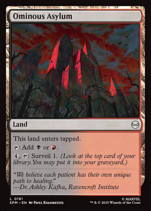 Ominous Asylum (SPM) (Foil) (#181)