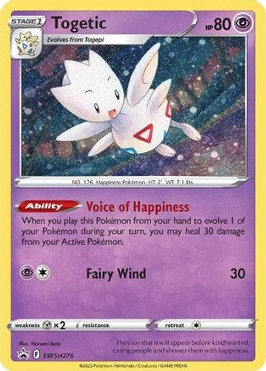 Togetic - SWSH276 (PTCG-SWSD) (Holofoil) (#SWSH276)