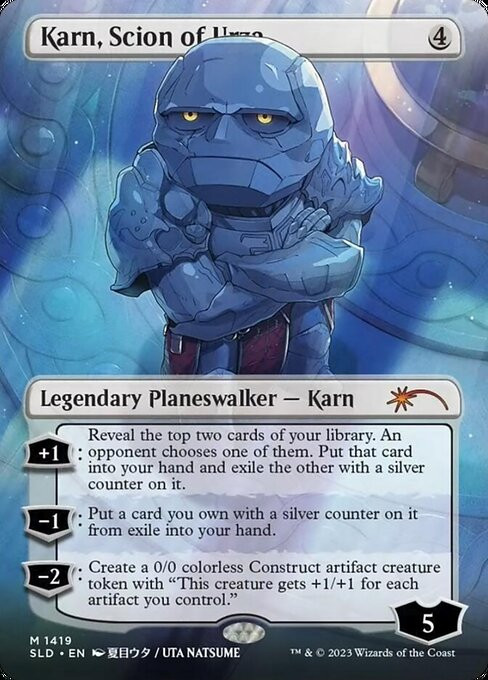 Karn, Scion of Urza (SLD) (Foil) (#1419★)