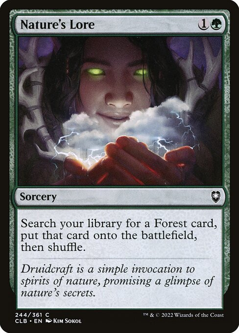 Nature's Lore (CLB) (#244)