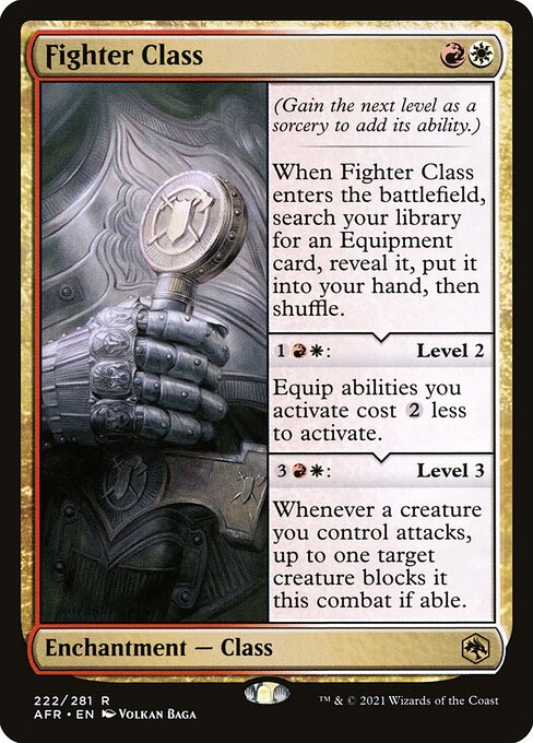 Fighter Class (AFR) (Foil) (#222)