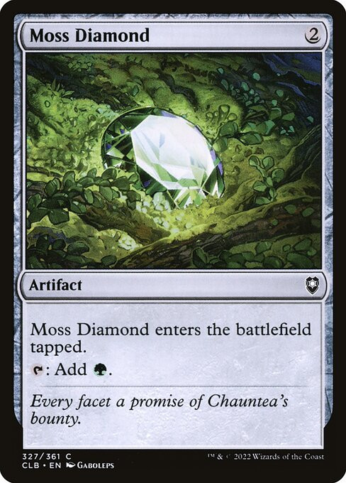 Moss Diamond (CLB) (#327)