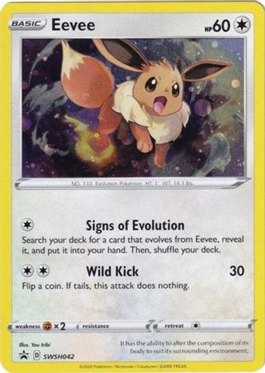 Eevee - SWSH042 (PTCG-SWSD) (Holofoil) (#SWSH042)