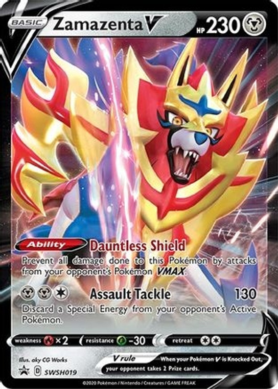Zamazenta V - SWSH019 (PTCG-SWSD) (Holofoil) (#SWSH019)