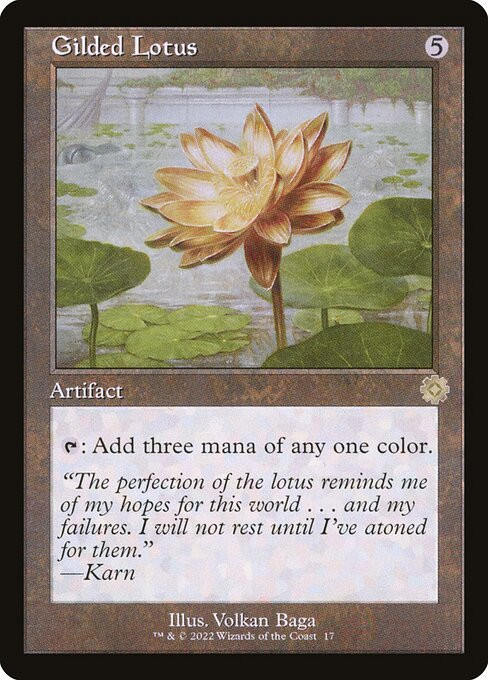Gilded Lotus (BRR) (Foil) (#17)