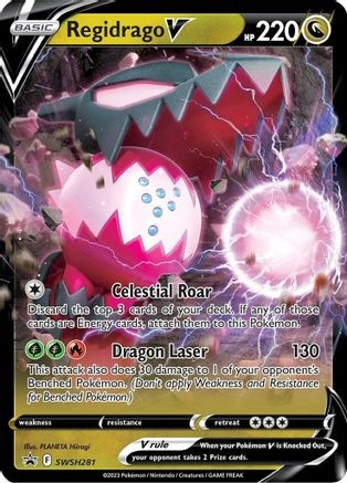 Regidrago V - SWSH281 (PTCG-SWSD) (Holofoil) (#SWSH281)