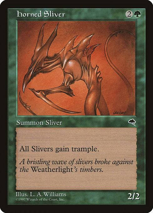 Horned Sliver (TMP) (#234)