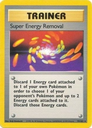 Super Energy Removal (PTCG-BS) (#079/102)