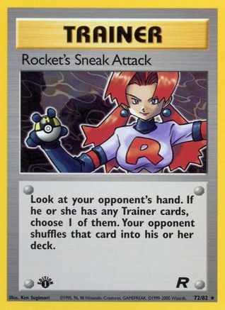 Rocket's Sneak Attack (72) (PTCG-TR) (Unlimited) (#72/82)