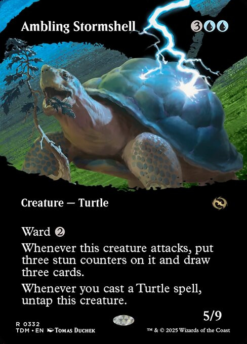Ambling Stormshell (TDM) (Full Art) (#332)