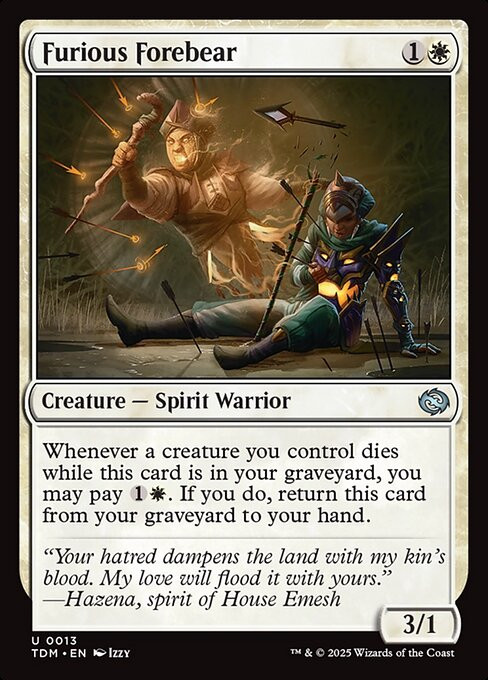 Furious Forebear (TDM) (Foil) (#13)