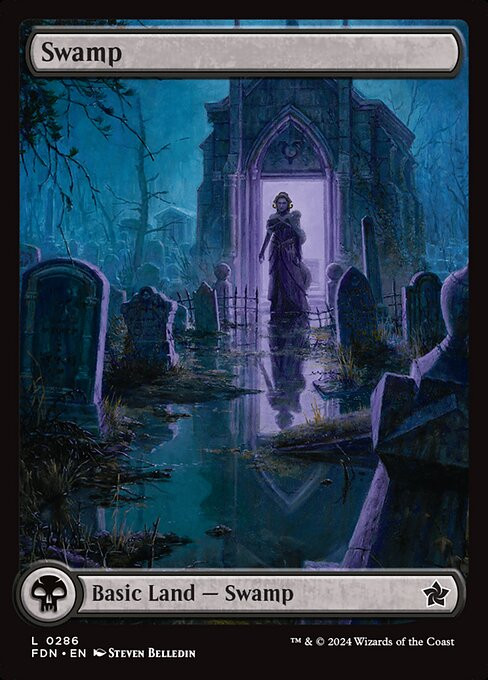 Swamp (FDN) (Foil) (Full Art) (#286)