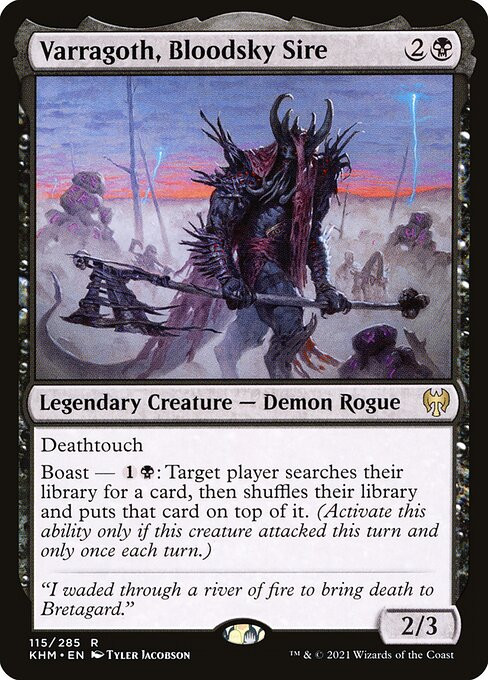 Varragoth, Bloodsky Sire (KHM) (#115)