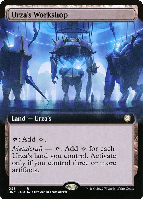 Urza's Workshop (BRC) (Extended Art) (#51)