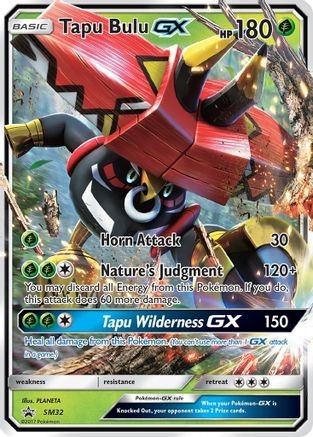 Tapu Bulu GX - SM32 (PTCG-SMP) (Holofoil) (#SM32)