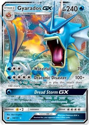 Gyarados GX (PTCG-SM04) (Holofoil) (#18/111)
