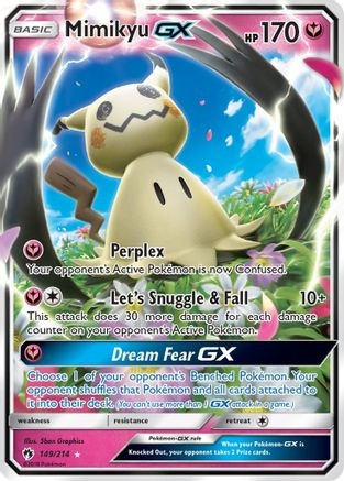 Mimikyu GX (PTCG-SM8) (Holofoil) (#149/214)