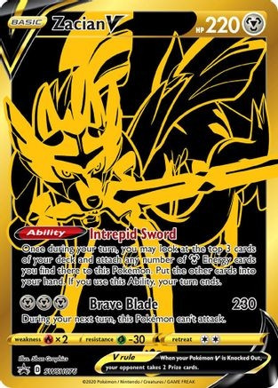Zacian V - SWSH076 (PTCG-SWSD) (Holofoil) (#SWSH076)