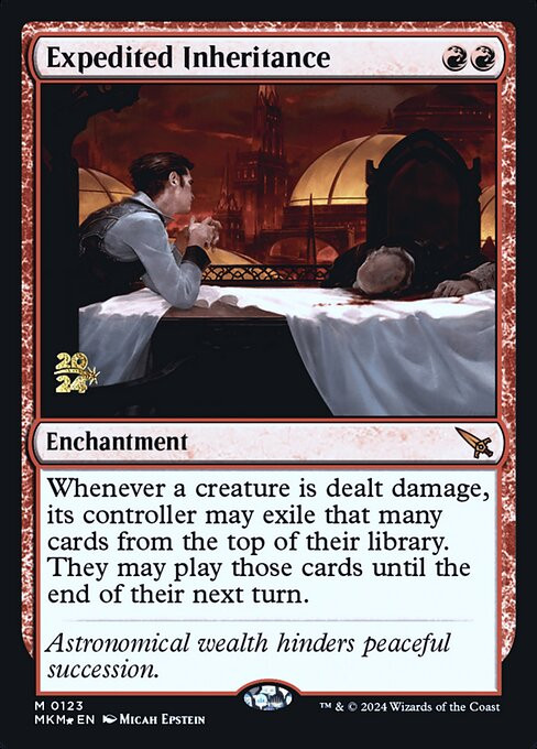 Expedited Inheritance (PMKM) (Foil) (#123s)