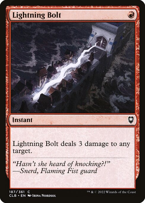 Lightning Bolt (CLB) (#187)