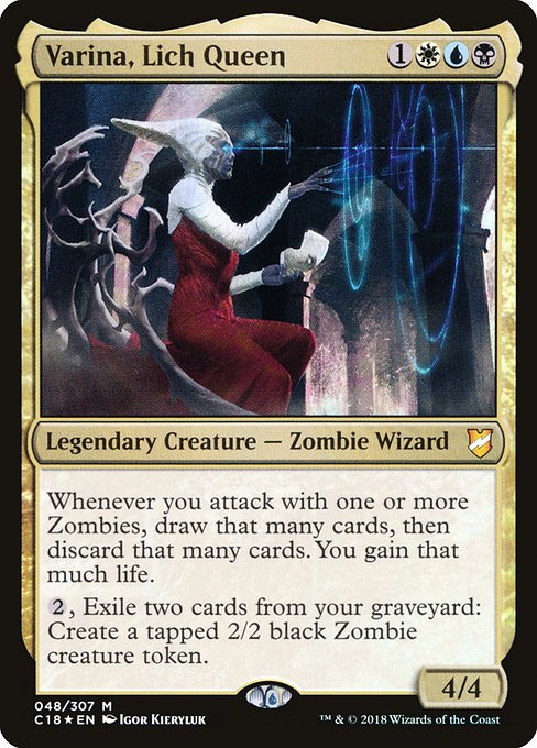 Varina, Lich Queen (C18) (Foil) (#48)