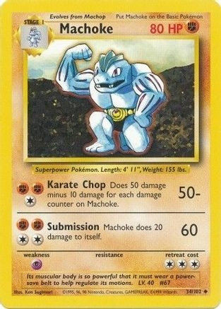 Machoke (PTCG-BS) (#034/102)