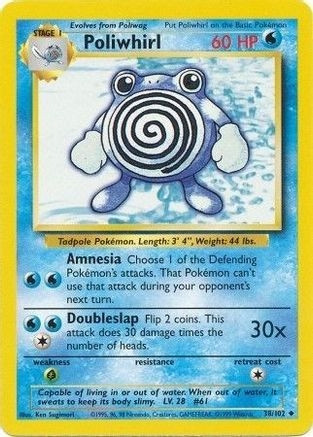 Poliwhirl (PTCG-BS) (#038/102)
