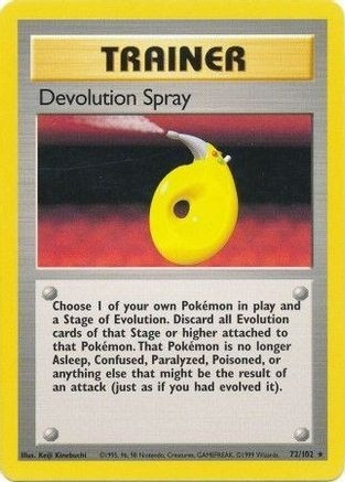 Devolution Spray (PTCG-BS) (#072/102)
