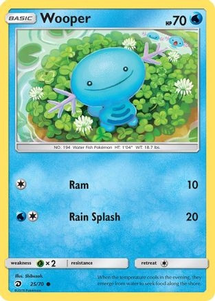 Wooper (PTCG-DRM) (#25/70)