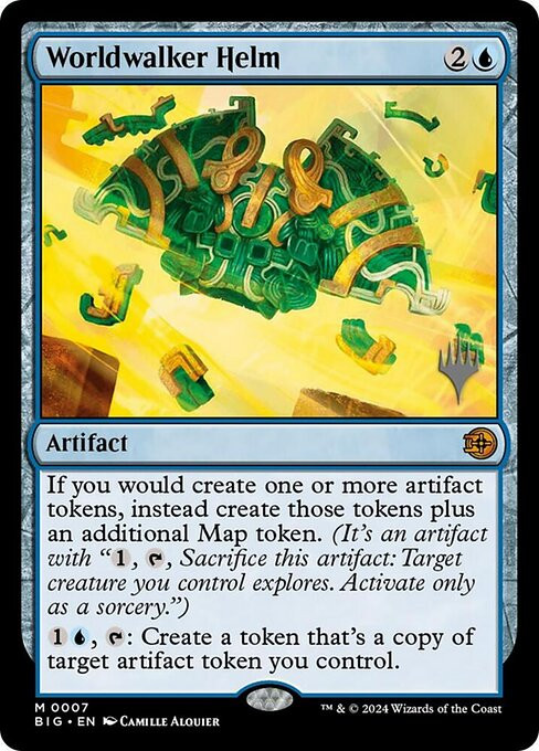 Worldwalker Helm (PBIG) (Foil) (#7p)