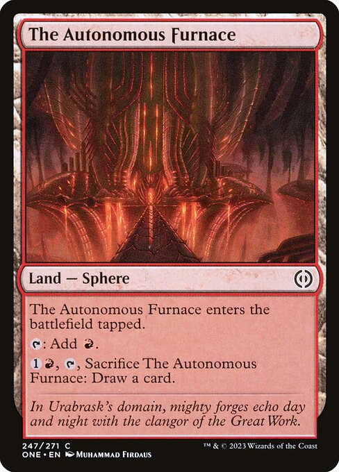 The Autonomous Furnace (ONE) (#247)