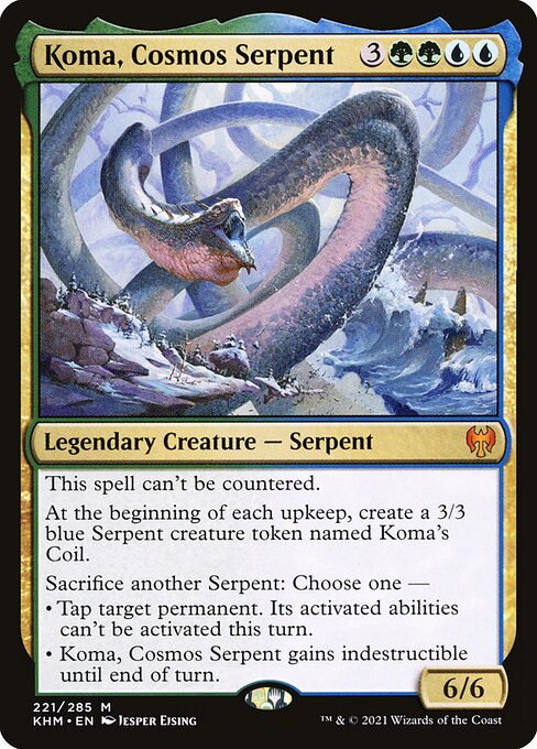 Koma, Cosmos Serpent (KHM) (#221)