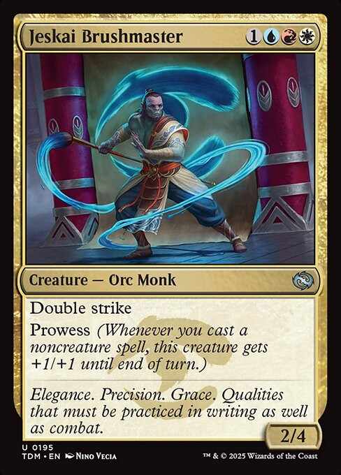 Jeskai Brushmaster (TDM) (#195)
