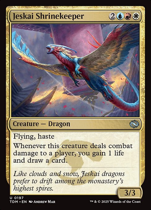 Jeskai Shrinekeeper (TDM) (#197)