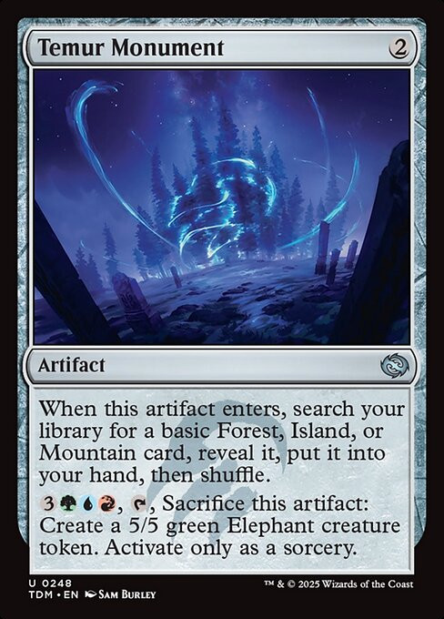 Temur Monument (TDM) (Foil) (#248)