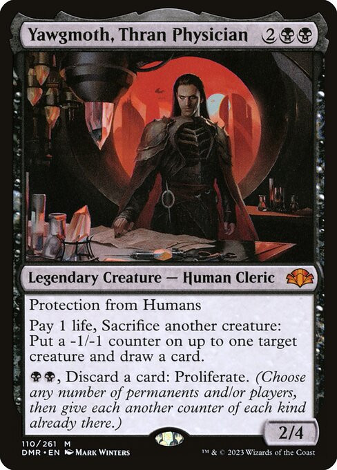 Yawgmoth, Thran Physician (DMR) (#110)