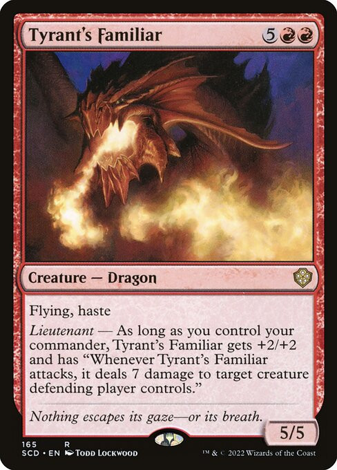 Tyrant's Familiar (SCD) (#165)