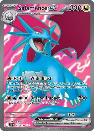 Salamence ex - 177/159 (POKE24073) (Holofoil) (#177/159)