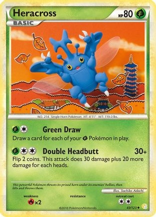 Heracross (PTCG-HS) (#43/123)