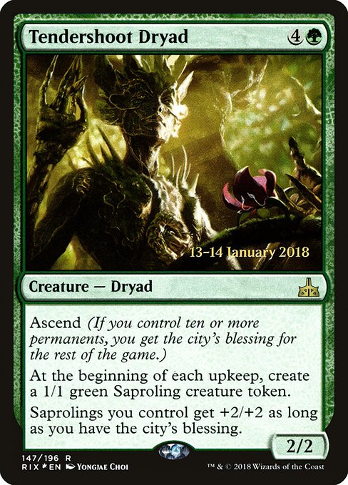 Tendershoot Dryad (PRIX) (Foil) (#147s)