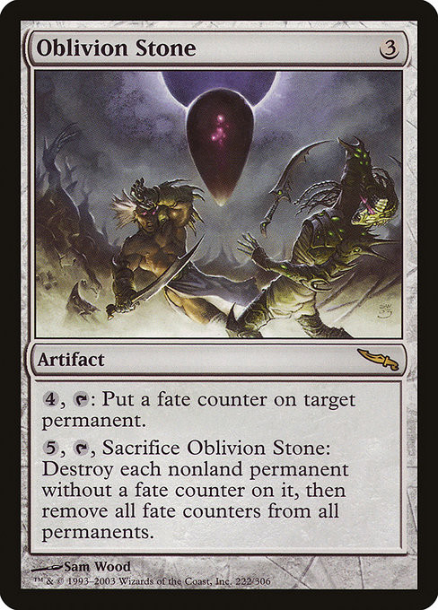 Oblivion Stone (MRD) (#222)