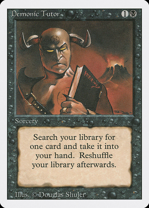 Demonic Tutor (3ED) (#105)