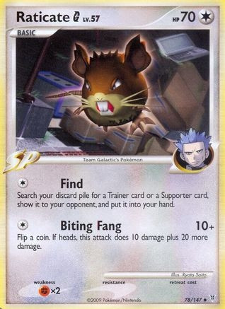Raticate G (PTCG-SV) (Reverse Holofoil) (#78)