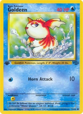 Goldeen (PTCG-JU) (1st Edition) (#53/64)