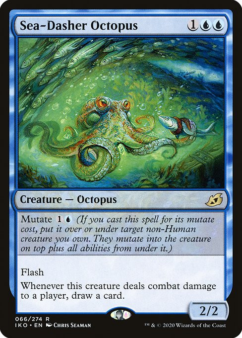 Sea-Dasher Octopus (IKO) (#66)